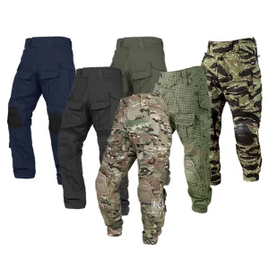 Tactical Combat Pants With Knee Pads