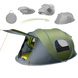 3-4 People Outdoor Throw Open Tent