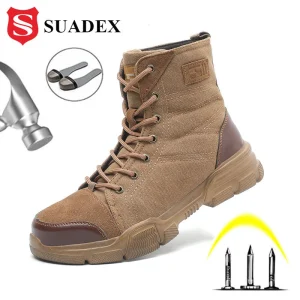 Work Shoes Desert Safety Boots